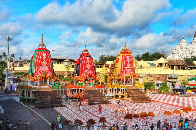 millions attend jagannath rath yatra (1)
