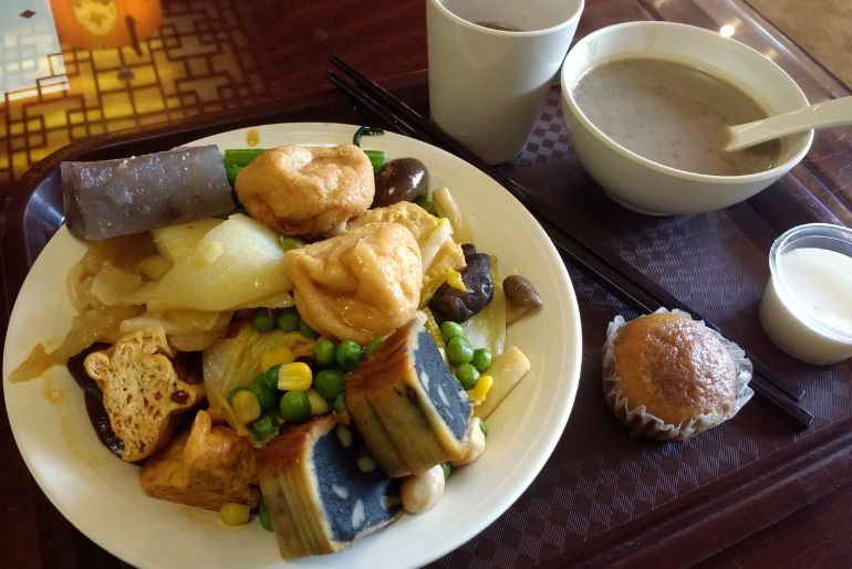 vegetarian food in china