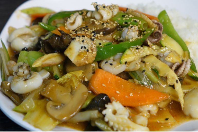 vegetarian food in china