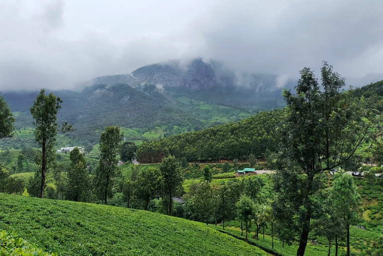 Vande Bharat Express scenic landscape in India