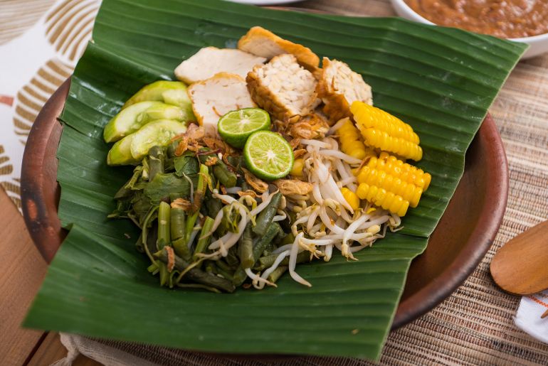 vegetarian food indonesia