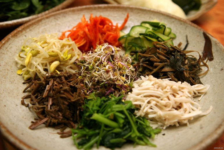 vegetarian food south korea