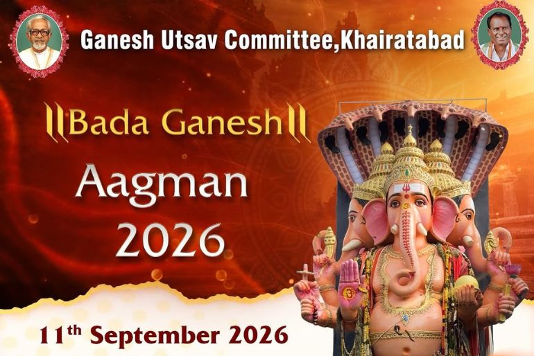 What Is Special About Khairatabad Ganesh This Year? Theme, Idol And Darshan Details 2 Khairatabad Ganesh 2026