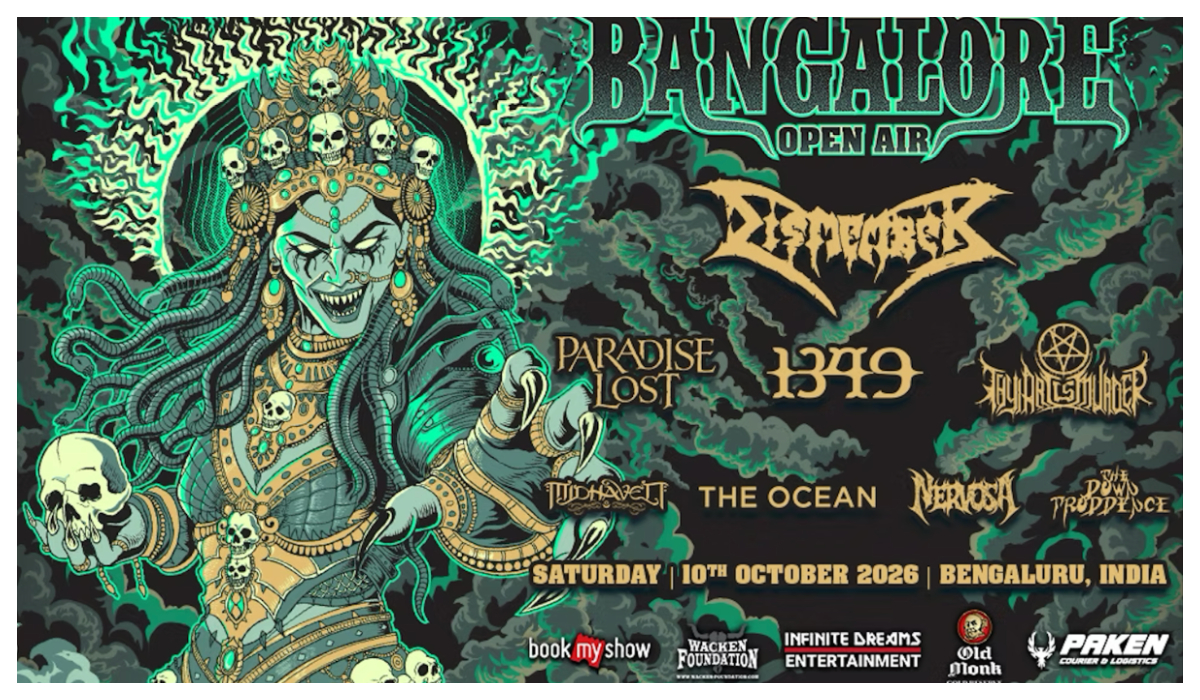 Bangalore Open Air 2026 metal festival in Bengaluru