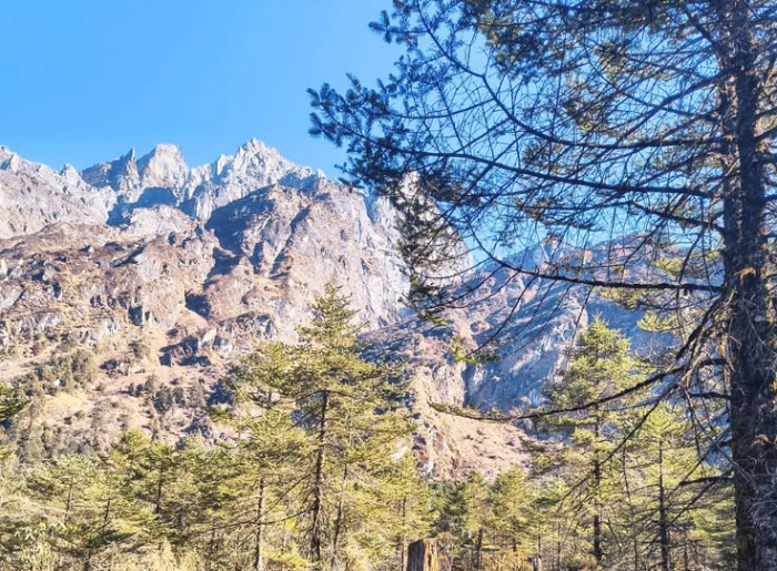 Which Destinations In North Sikkim Should Be On Your List? Here’s Are Top 10 Places To Add 7 Mountain landscape in North Sikkim surrounded by snow-covered Himalayan peaks