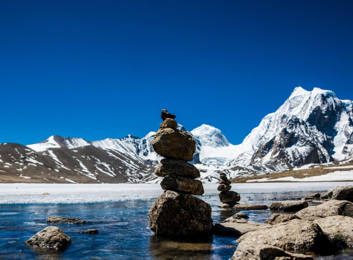 Which Destinations In North Sikkim Should Be On Your List? Here’s Are Top 10 Places To Add 3 Mountain landscape in North Sikkim surrounded by snow-covered Himalayan peaks