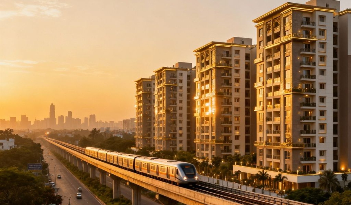 Bodaki railway terminal in Greater Noida