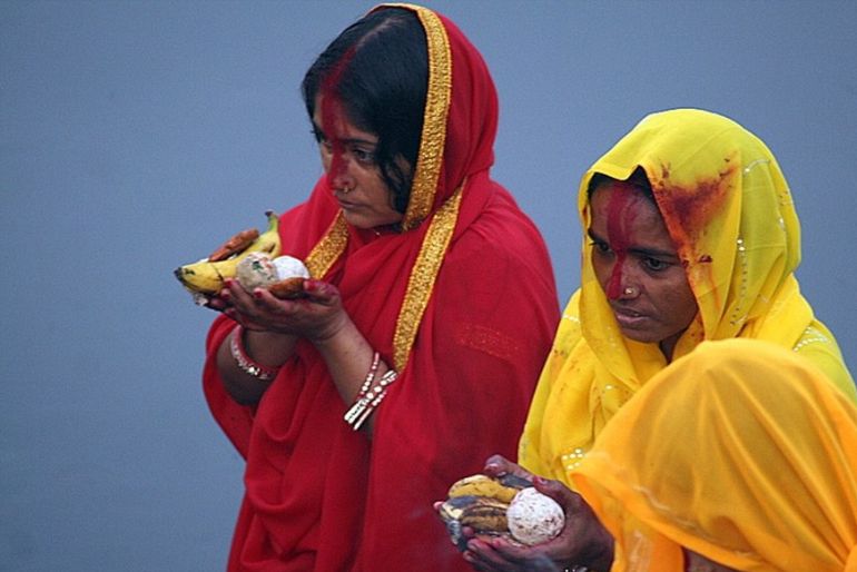 Patna Ganga ghat for Chhath Puja