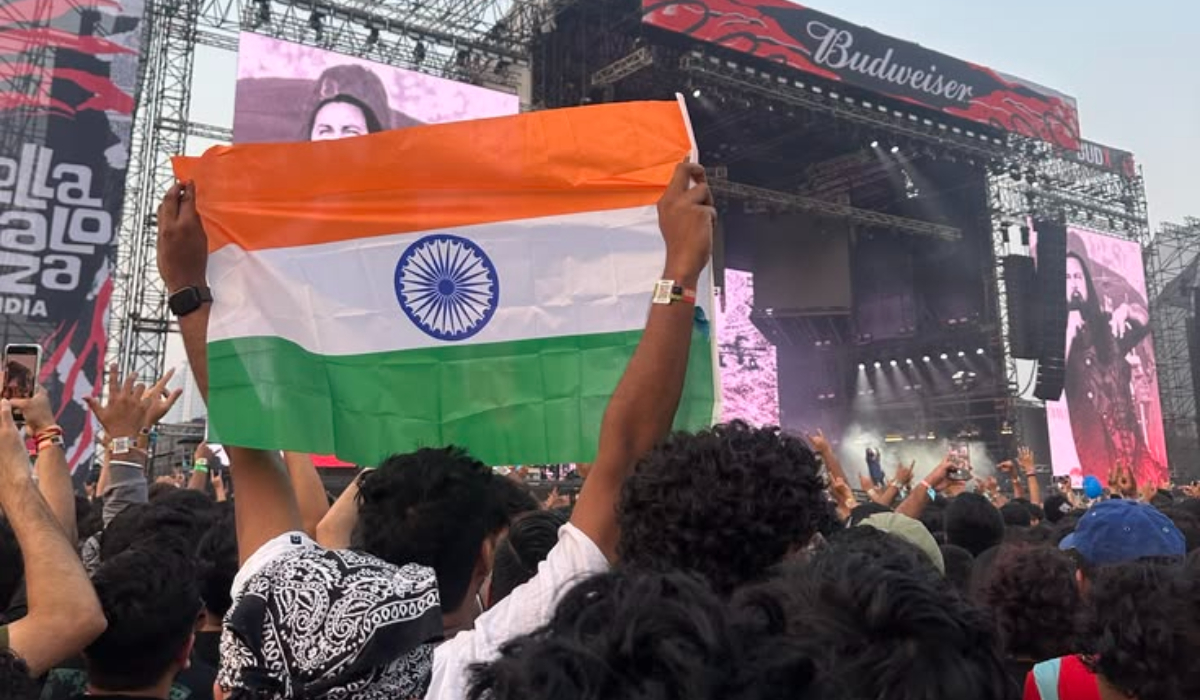 Travelling for a concert in India