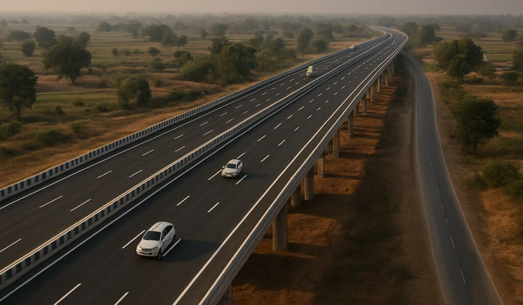 Delhi-Amritsar-Katra Expressway route