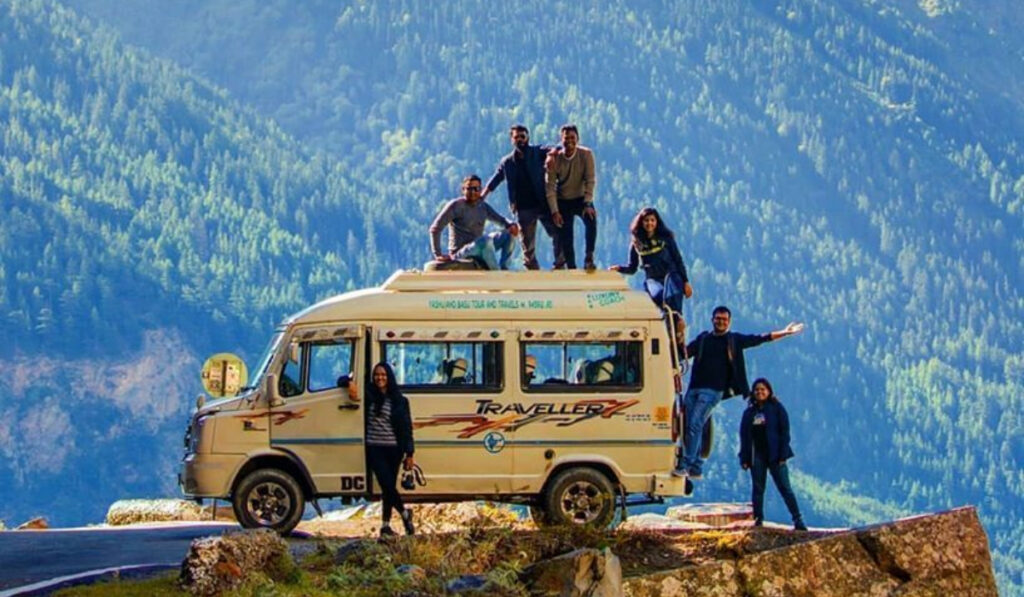 Domestic leisure travellers staying at a hotel in India