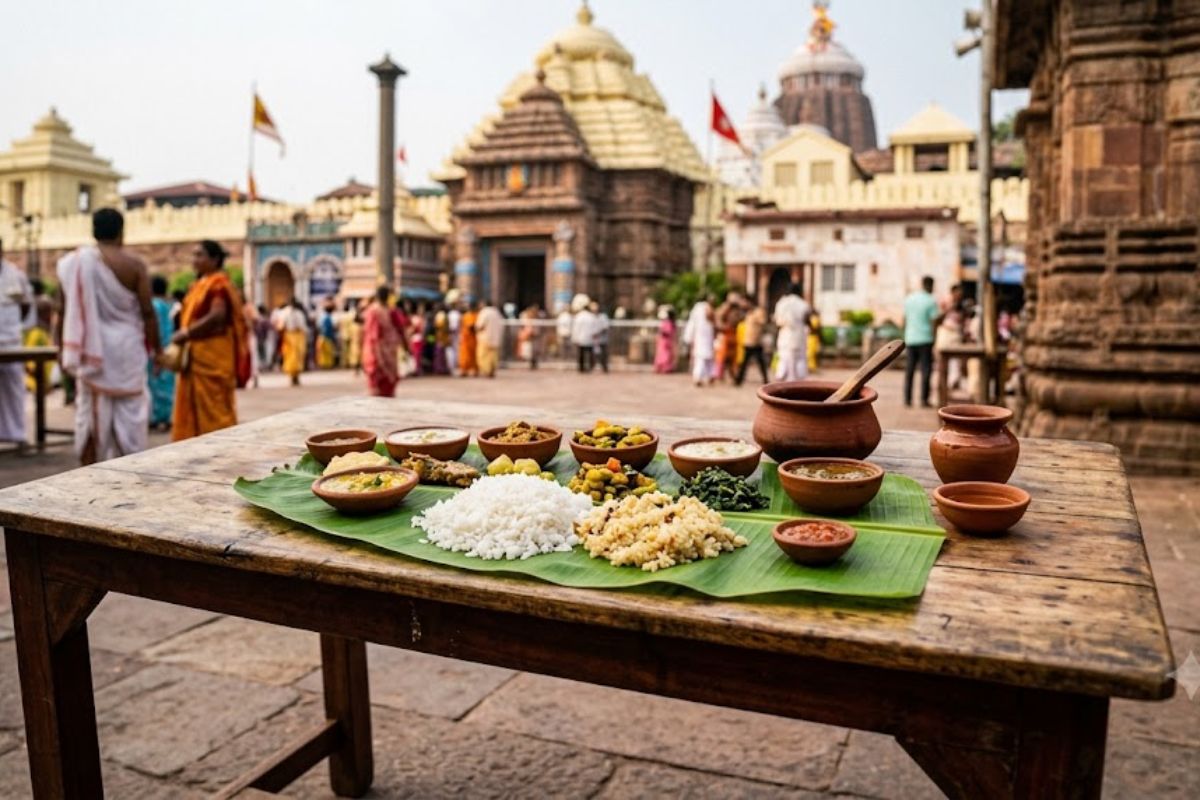 Mahaprasad at Jagannath Temple in Puri