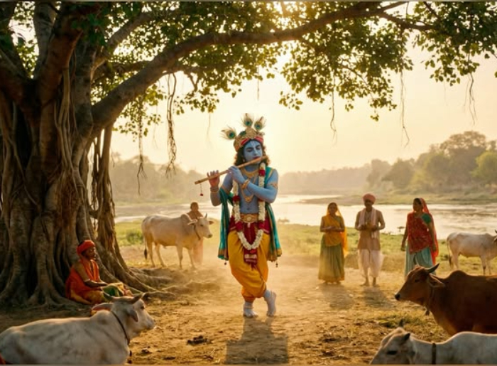 Krishna Janmashtami 2026: Mathura-Vrindavan Travel Guide 2 Janmashtami 2026 celebrations at a temple in Mathura Vrindavan