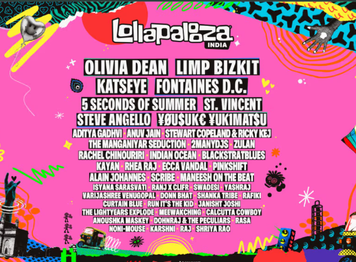 Lollapalooza India 2027 lineup