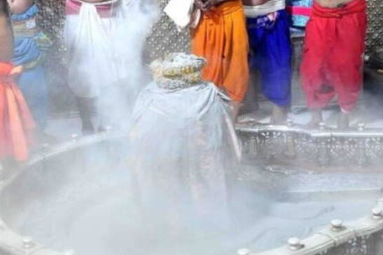 Mahakaleshwar Bhasma Aarti at Ujjain temple 