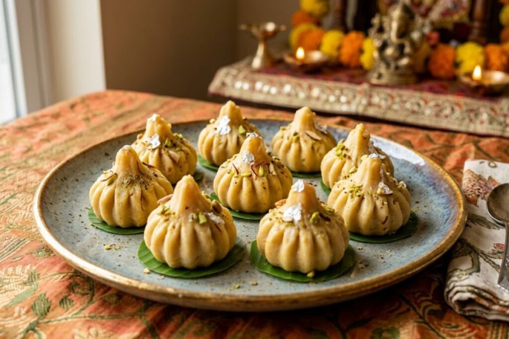 Modak in Pune during Ganesh Chaturthi