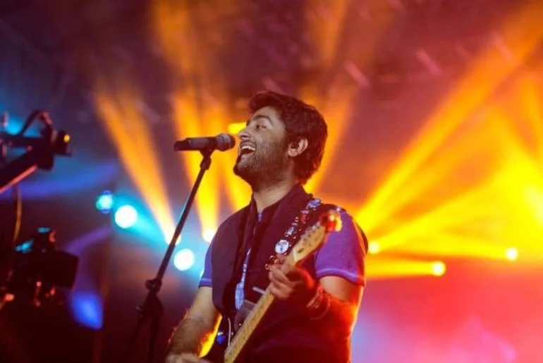 Arijit Singh during his India Tour 2027 announcement