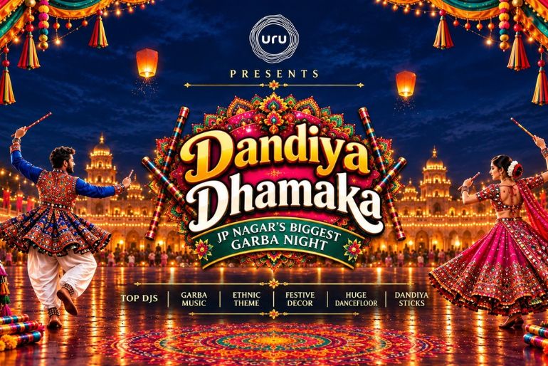 Garba and Dandiya events in Bengaluru during Navratri 2026