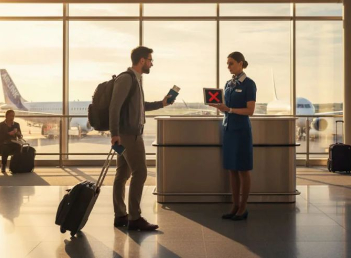 Missed connecting flight after an airline delay
