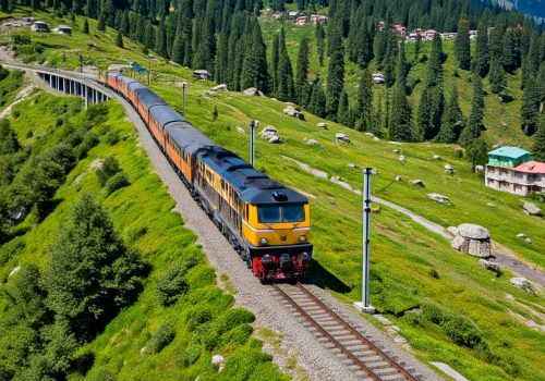 Kashmir To Kanyakumari train