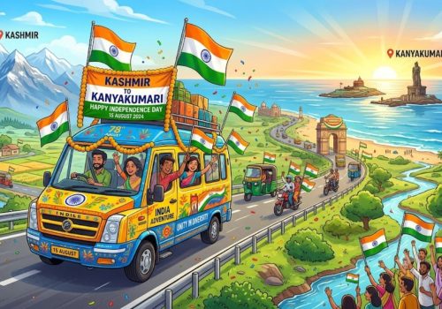 Kashmir to Kanyakumari freedom-themed travel list