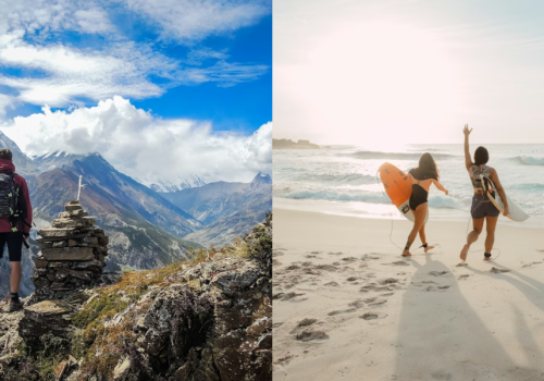 Beach vs Mountain
