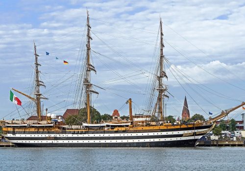 The Amerigo Vespucci Ship