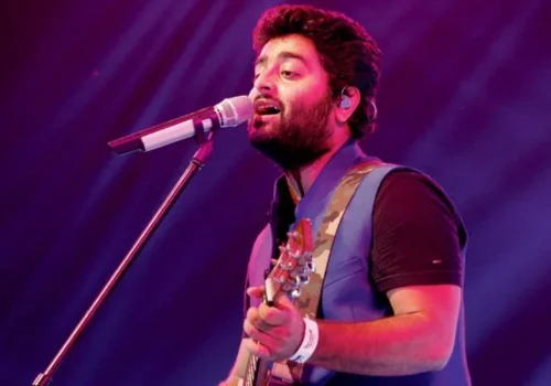 Arijit Singh during his India Tour 2027 announcement