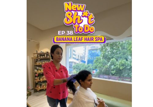 Banana leaf hair spa treatment in Mumbai