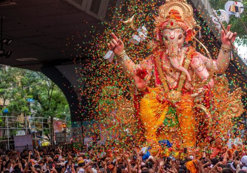 Ganesh Chaturthi celebrations in Maharashtra