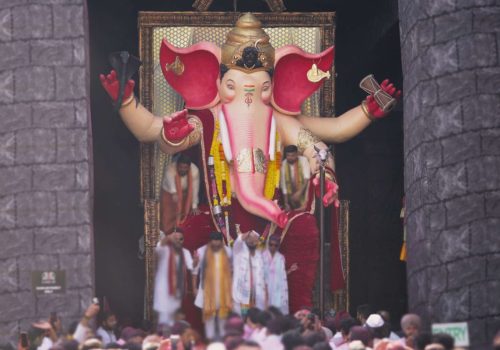 Ganpati pandals in Surat during Ganesh Chaturthi 2026