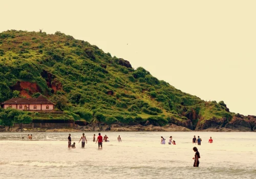 Beach stay near Kudle Beach in Gokarna