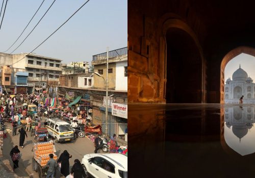 how to reach agra