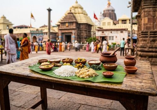 Mahaprasad at Jagannath Temple in Puri