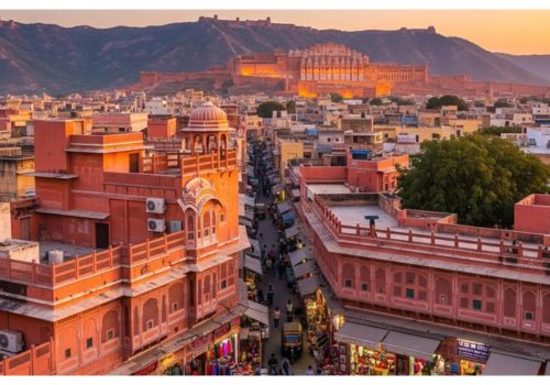 Jaipur Pink City in October