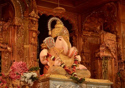 Kasba to Dagdusheth Ganpati walking route in Pune