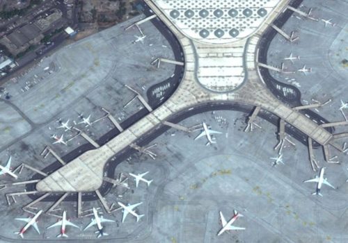 Mumbai airport T1 demolition