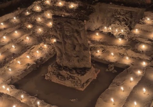 Vaishnavghata Patuli’s underground Durga Puja pandal in Kolkata in 2026